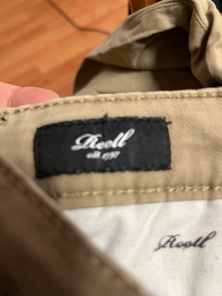Pantalón Reell beige Talla 32/30