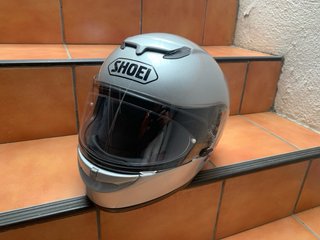 Casco Moto Shoei Raid II Plata