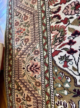 Alfombra Turca Kayseri Lana 2.84x2.06m Certificado
