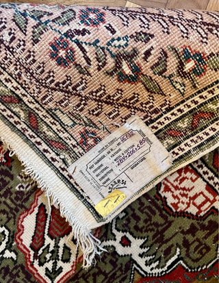 Alfombra Turca Kayseri Lana 2.84x2.06m Certificado