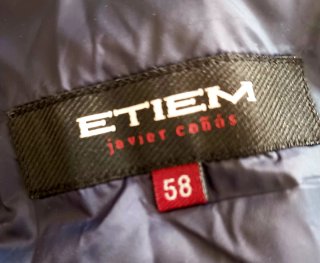 Cazadora ETIEM gris Talla M