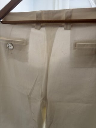 Pantalón Burberry Blanco Talla 46