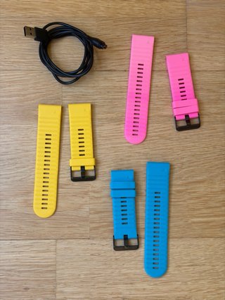 Reloj Garmin Fenix 6X PRO Zafiro + Correas