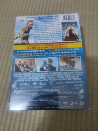 LOTE TINTIN EL SECRETO DEL UNICORNIO NUEVOS