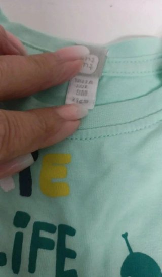 Conjunto Tuc Tuc 9 meses camiseta y pantalón