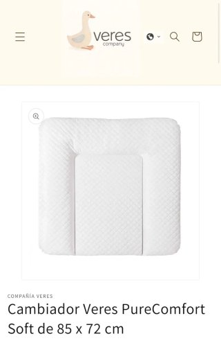 Cambiador Veres PureComfort 85x72cm
