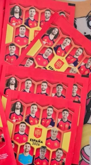 43 Sobres PARA JORGE Cromos España Panini 2026