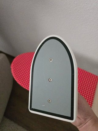 Plancha de juguete de madera