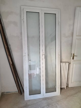 Balconera Aluminio Blanco Lacado