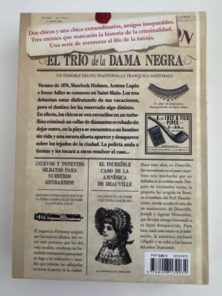 Sherlock, Lupin y Yo - El Trío de la Dama Negra