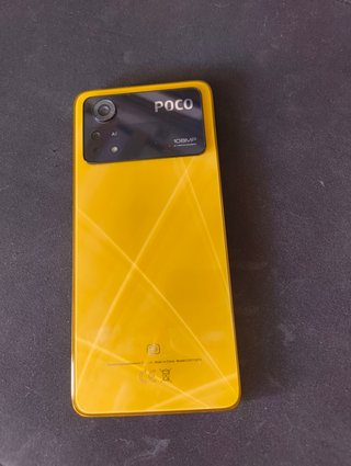 POCO X4 Pro 5G 128GB Amarillo - Como Nuevo