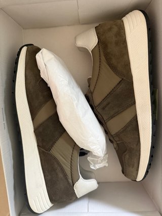 Geox U Molveno Verde Oliva y Blanco talla 42