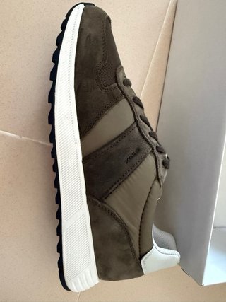 Geox U Molveno Verde Oliva y Blanco talla 42