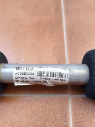 Portabicicletas Mottez 2 bicis