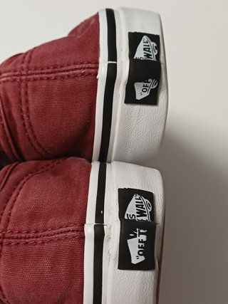 Zapatillas Vans Authentic Granate Talla 40.5