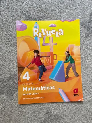 3 Libros de Matemáticas 4º Prim. (1º, 2º y3º trim)