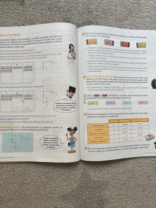 3 Libros de Matemáticas 4º Prim. (1º, 2º y3º trim)