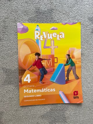 3 Libros de Matemáticas 4º Prim. (1º, 2º y3º trim)
