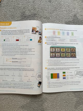 3 Libros de Matemáticas 4º Prim. (1º, 2º y3º trim)