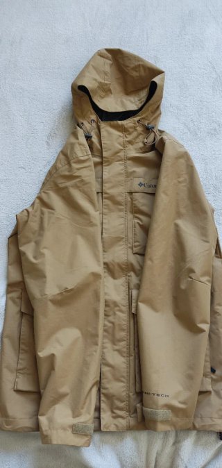 Chaqueta Columbia Landroamer Impermeable Marron