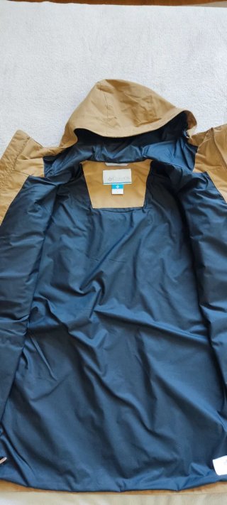 Chaqueta Columbia Landroamer Impermeable Marron
