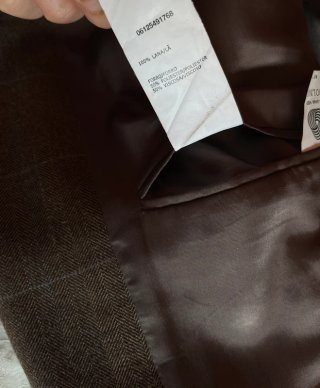 Chaqueta de traje Dustin marrón