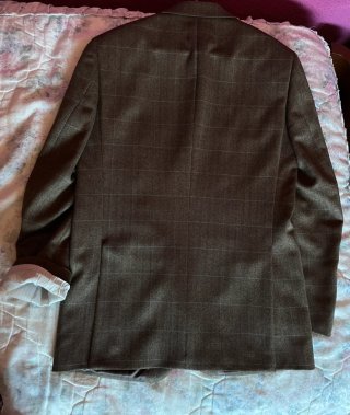 Chaqueta de traje Dustin marrón