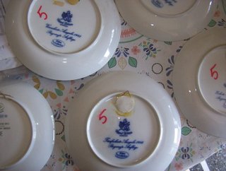 9 Piatti Royal Copenaghen Royal Tettau Tirschenreu