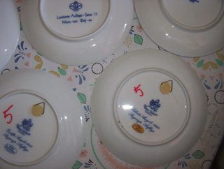 9 Piatti Royal Copenaghen Royal Tettau Tirschenreu