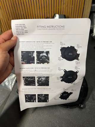 Kit tapas motor GBRacing BMW F900/F850/F750