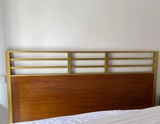 Cabecero Madera y Metal Grande 160cm
