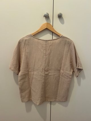 Blusa VILA bambula manga corta NUEVA