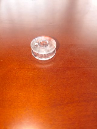 2 Cajas Canillas Máquina Coser Transparentes