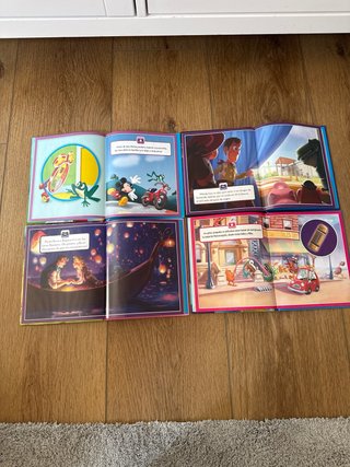 Lote 4 Libros Disney Infantiles