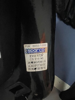 Baquet Sparco Evo y Evo2 Plus