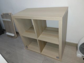 Estantería de madera  Kallax Ikea