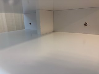 2 Mesitas de noche flotantes Westwing Blancas