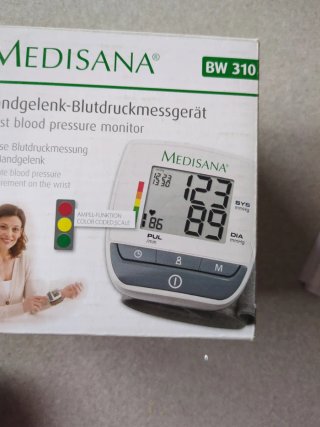 Tensiómetro Medisana BW310 Muñeca