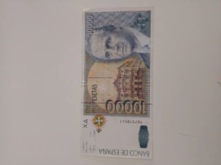 Billetes España 1000, 2000, 5000, 10000 Pesetas