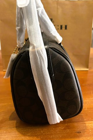 Bolso Coach Marrón Negro