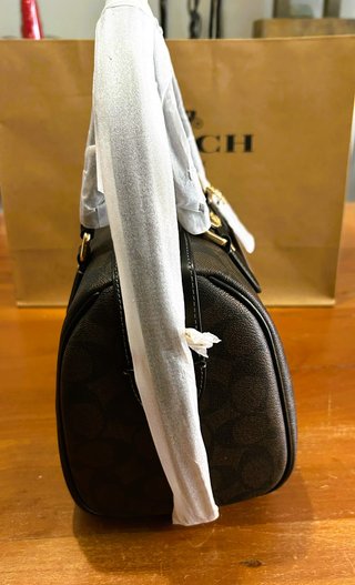 Bolso Coach Marrón Negro