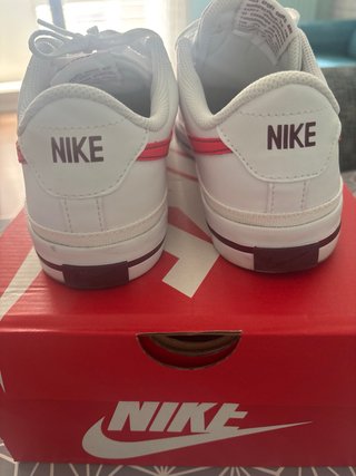 Nike Court Legacy Blancas/Rojas T.38.5