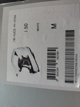 Casco Motocross HJC Blanco