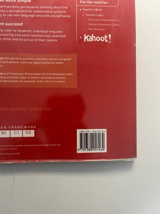 Your Influence B1 Student's Book Pack