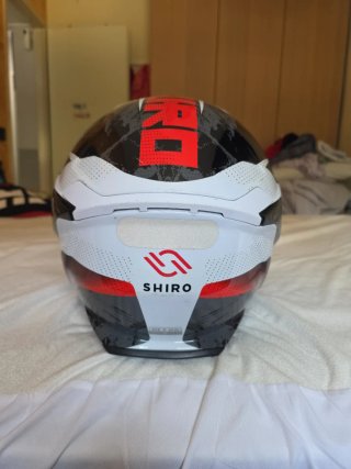 Casco Moto Shiro Blanco