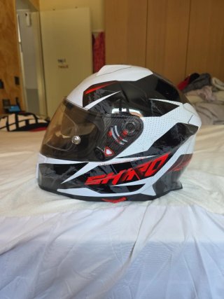 Casco Moto Shiro Blanco