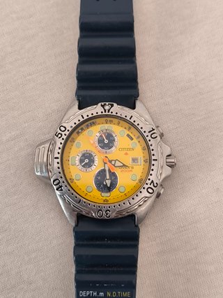 Reloj Citizen Promaster Diver 200m Amarillo