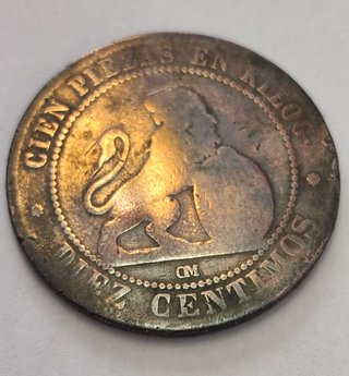 Lotto di 8 monete antiche 1870-1879