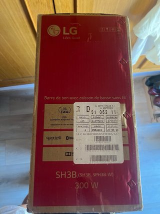 Barra de Sonido LG SH3B 300W