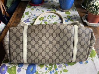 Bolso Tote Gucci Beige y Marrón